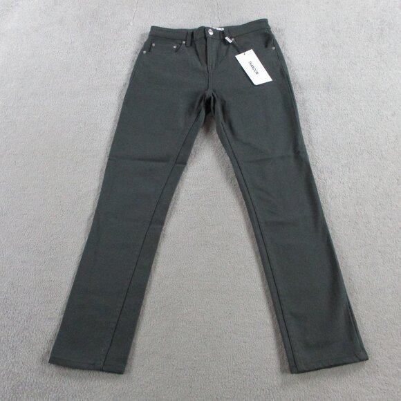 Thakoon Jeans Womens 0 Slate Gray Classic Cropped Casual Daily Everyday NWT - Picture 2 of 13